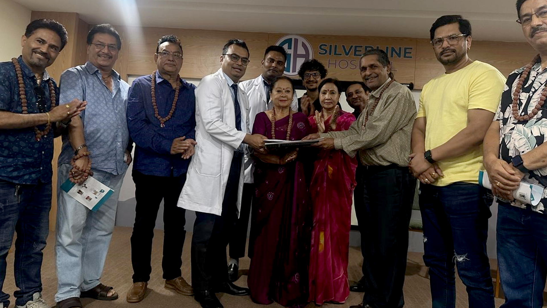नेपाल चलचित्र कलाकार संघ र सिल्भरलाईन हस्पिटल बिच स्वास्थ्य सम्झौता